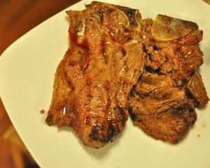 Grilled Steak from using Beer Marinade
