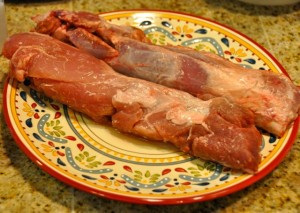 Pork loin catfish