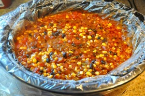 cooked taco bowl ingredients
