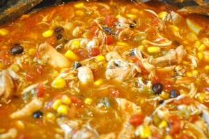 shredded chicken toppings for taco bowls