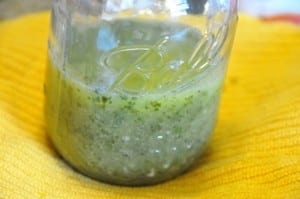 Cilantro Lime Dressing Cilantro Lime Salad Dressing in a Ball Jar