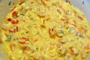 pizza muffin batter pizza muffin batter