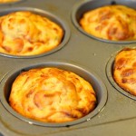 Pepperoni Pizza Muffins