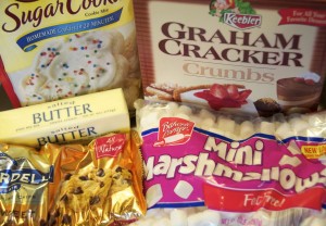 5 ingredients in smores bars