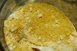 sugar cookie mix and graham cracker crumbs