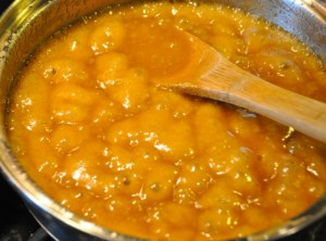 boiling caramel mixture boiling caramel mixture