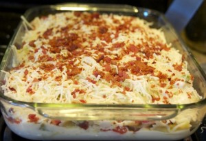 chicken pizza casserole assembled chicken pizza casserole assembled