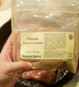 Toasted granulated onions