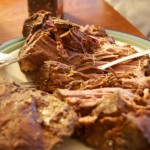 Balsamic glazed roast beef
