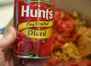 Fire roasted diced tomatoes