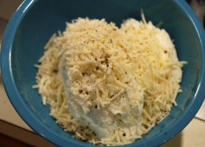 cheesy goodness for lasagna