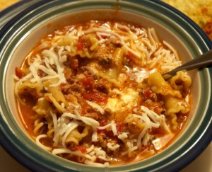 Lasagna Soup
