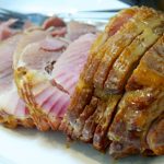 Garlic Honey Mustard Crock Pot Ham