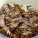Beef roast leftovers for beef and noodles