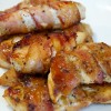 Honey Mustard Bacon Wrapped Chicken Tenders
