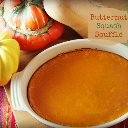 Butternut squash souffle