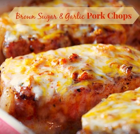 brown sugar and garlic pork chops