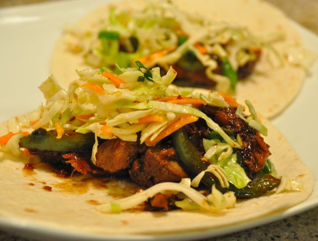 Asian Duck Tacos