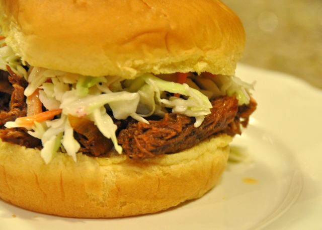 Crock Pot BBQ Beef Sandwiches