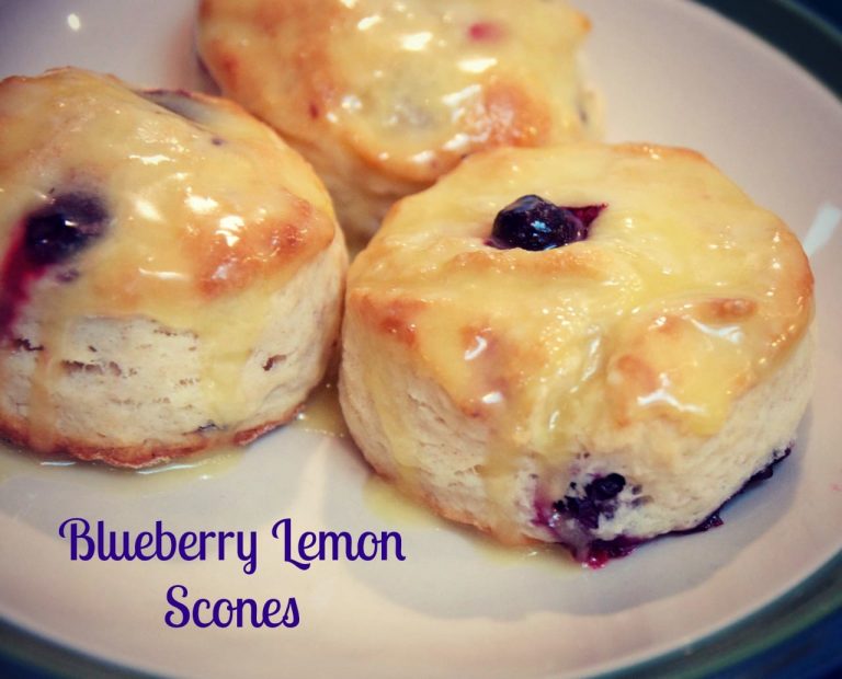 Blueberry Lemon Scones