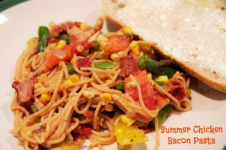 Summer Chicken Bacon Pasta