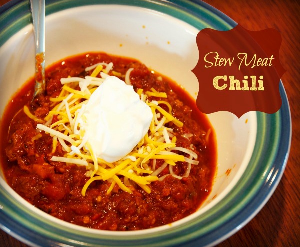 stew meat chili