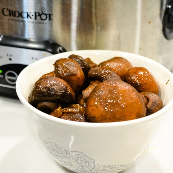 Learn how to make perfectly tender slow cooker mushrooms and onions with just 5 ingredients. This easy crockpot recipe creates a delicious savory side dish that pairs wonderfully with steaks, pasta, or your favorite main courses. 