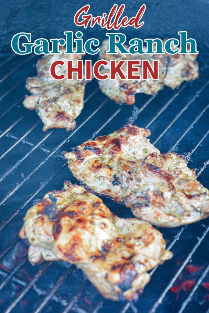 Grill the chicken for 6-7 minutes on each side, or until the internal temperature reaches 165°F (74°C). Be sure to use a meat thermometer to check for doneness. Cooking times may vary depending on the thickness of the chicken breasts.