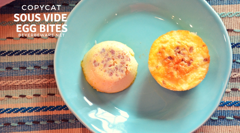 Sous Vide Egg Bites Recipe (Make Them At Home- Keto Friendly)