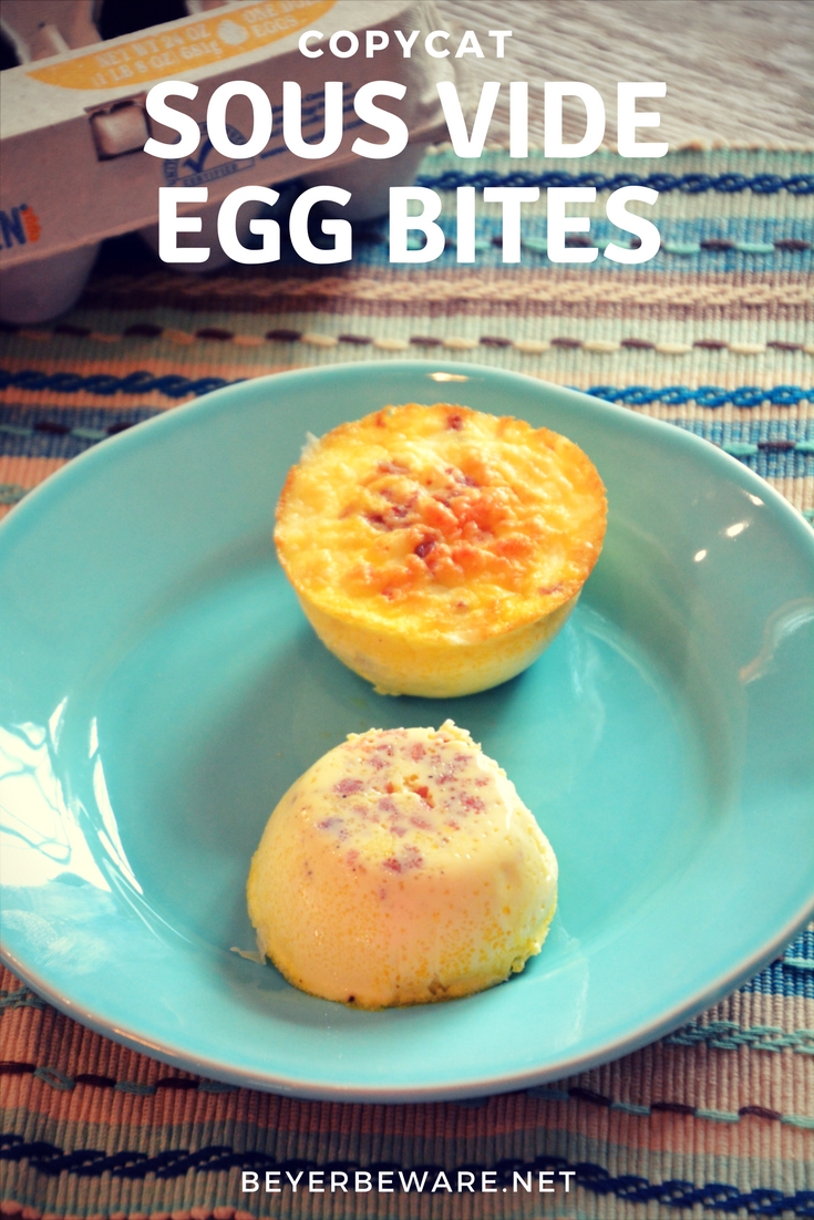 Sous Vide Egg Bites Recipe - Starbucks Copycat - Chisel & Fork