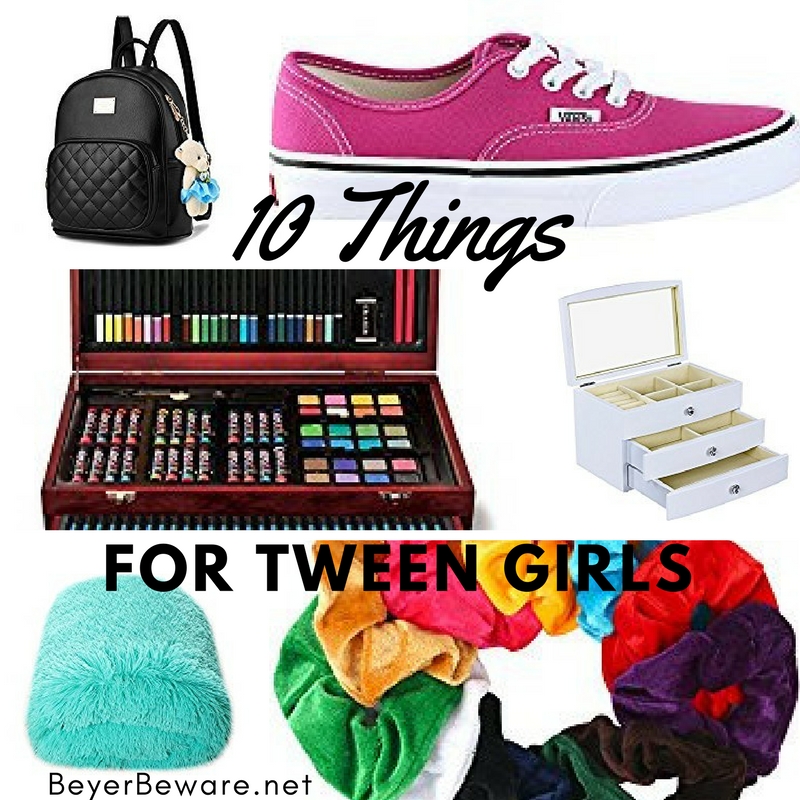 Here are 10 gifts for those 9, 10, 11, 12 year old girls in all