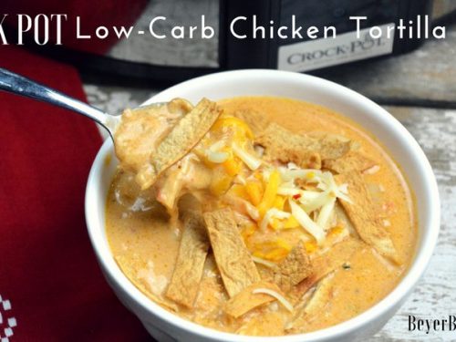 Crock Pot Low Carb Chicken Tortilla Soup