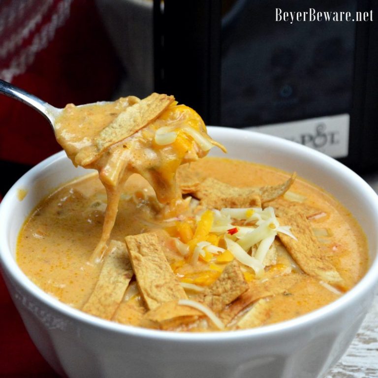 Crock Pot Low-Carb Chicken Tortilla Soup