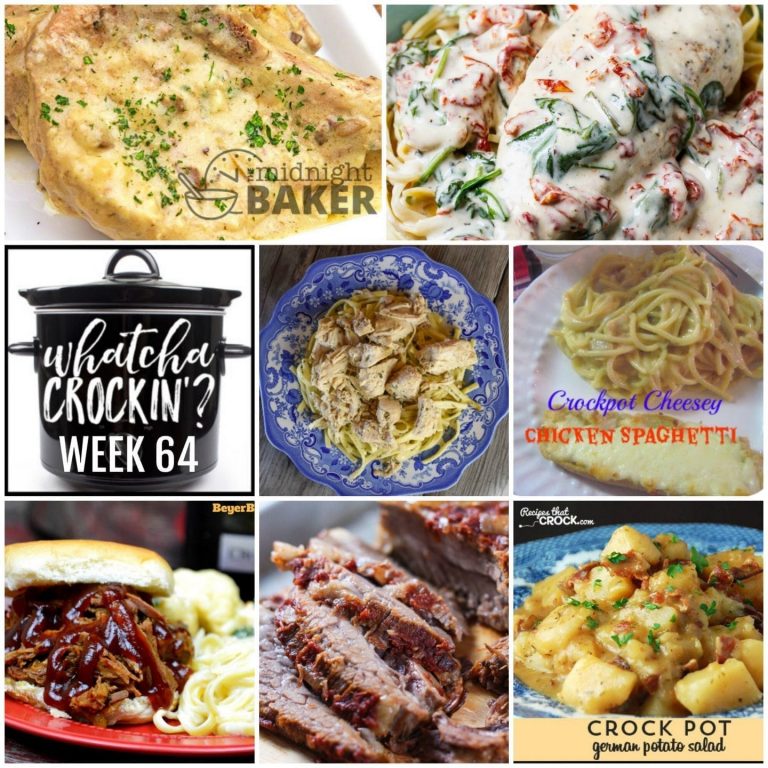 Slow Cooker Onion Cream Pork Chops – Whatcha Crockin’ – Week 64