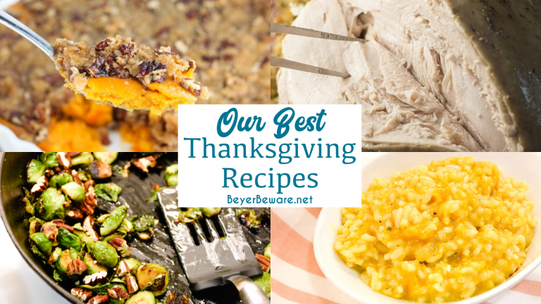 Thanksgiving is just a week away, and we decided you all needed to know our best Thanksgiving recipes for inspiration. We have brought you our family's favorites on the big holiday. Everything from appetizers to side dishes to the turkey as well as salads and cocktails are included in our best Thanksgiving recipes.