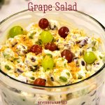 If your grapes are not completely dry, the cream cheese mixture may ...
