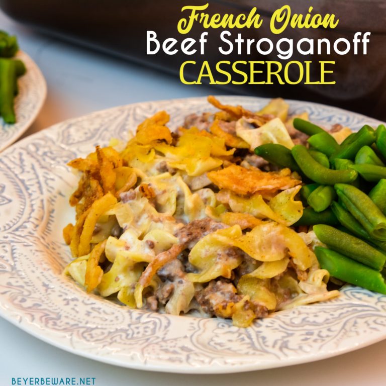 How to Make Ground Beef Stroganoff Casserole