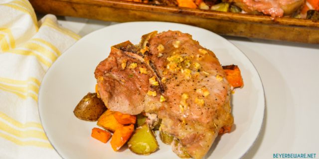 These pork chops were so juicy and amazing. We keep making this recipe.