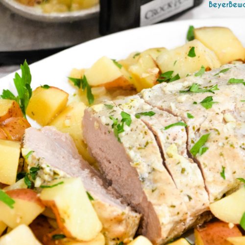 Instant pot pork online loin roast and potatoes