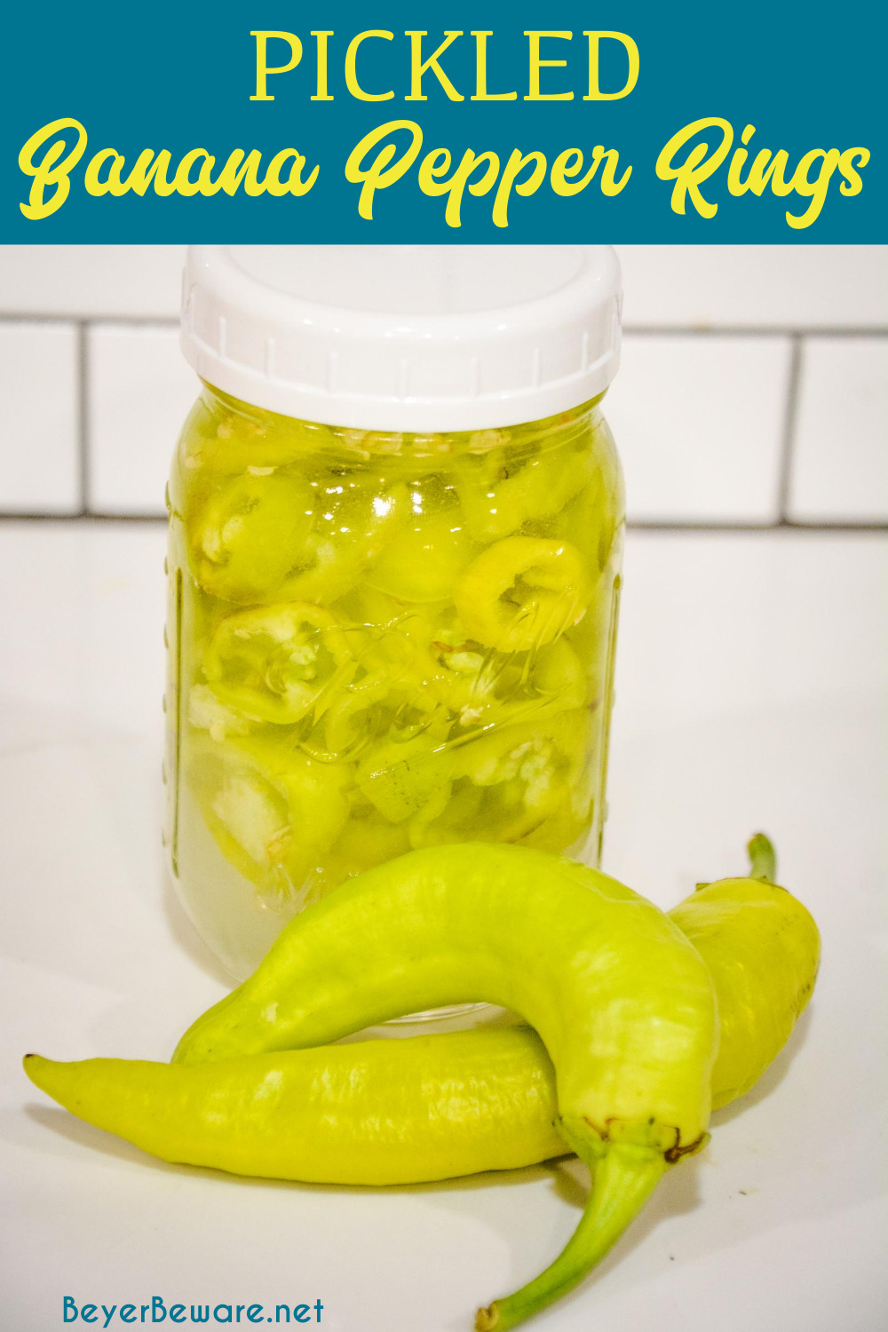 How to Make Homemade Hot Pepper Rings - Pickled Peppers