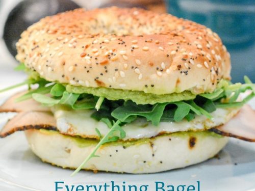 Turkey Bagel Sandwich - Super Healthy Kids