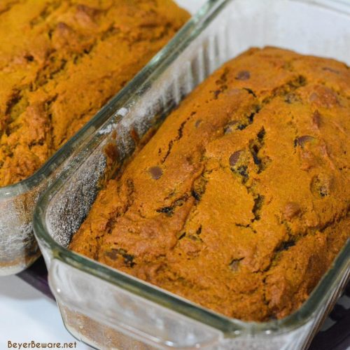 Pour Into Two Greased And Floured Loaf Pans. Bake At 325 Degrees For 60 ...