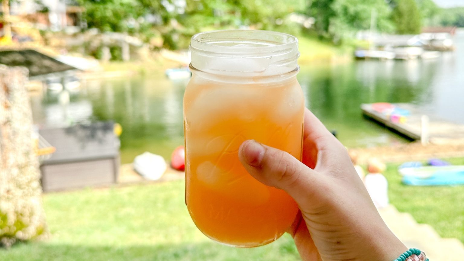 Pineapple Lemonade Punch with Pink Country Time