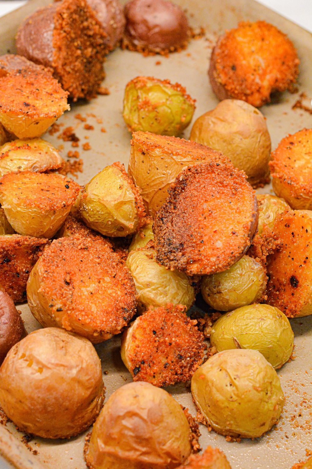 Discover the ultimate Parmesan Crusted Potatoes recipe! Crispy, cheesy, and delicious, this easy-to-make side dish is perfect for any occasion. 