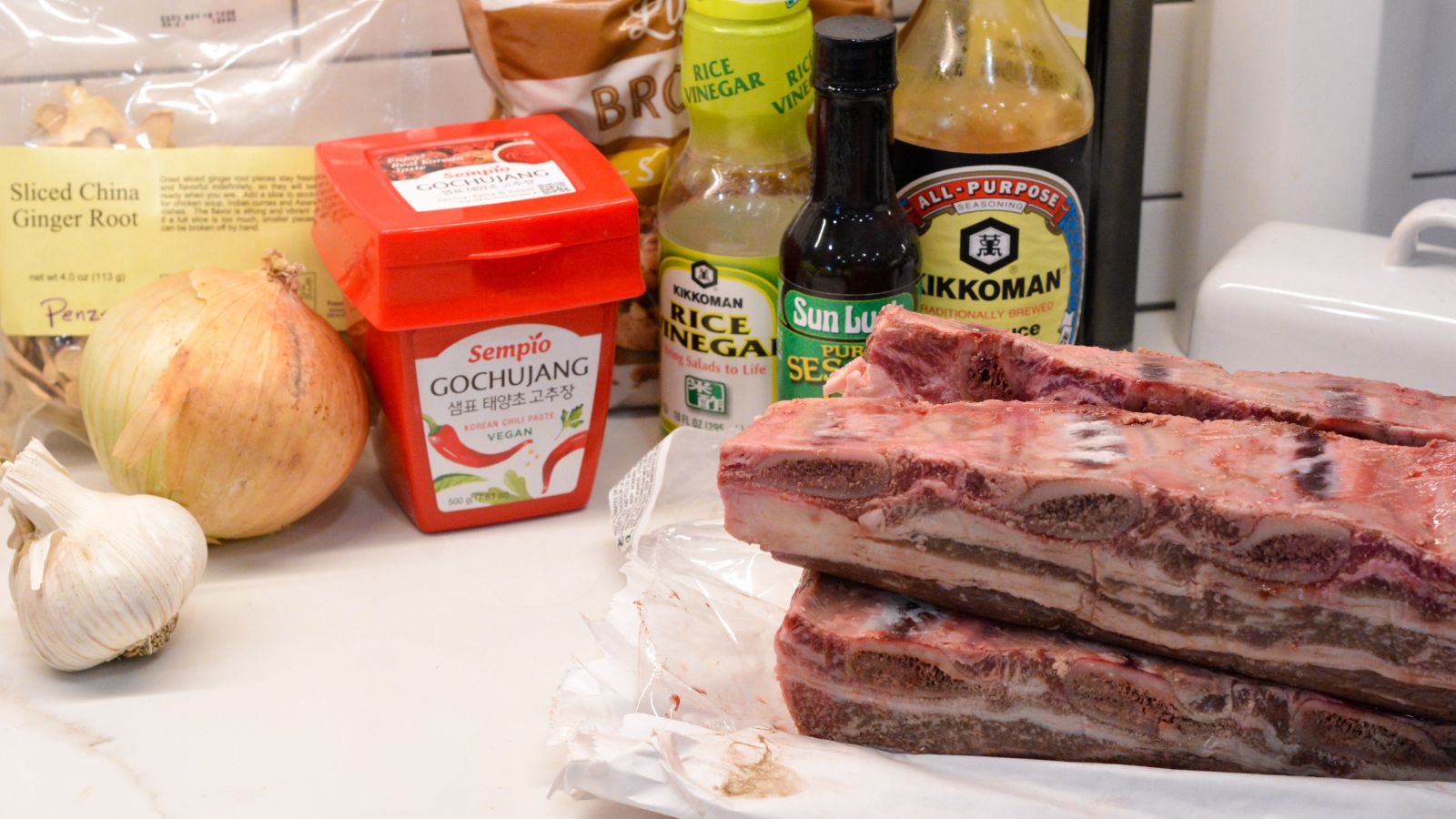 Korean Beef Short Rib Ingredients