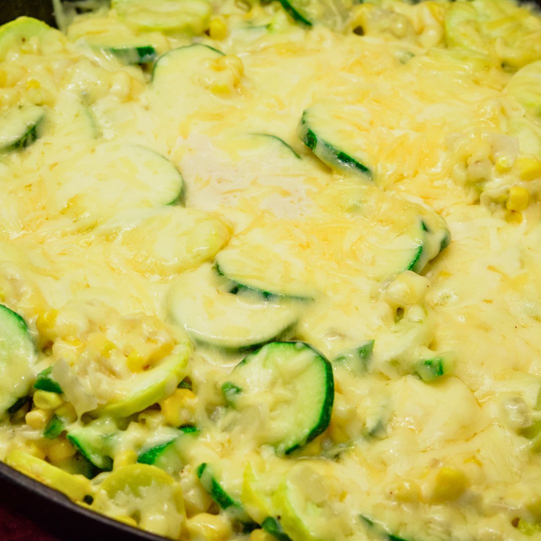 Looking for a quick, healthy, and flavorful dish? Try this Mexican Zucchini and Yellow Squash Skillet with cheese, jalapeños, and corn! It's perfect as a side or a light main dish. Ready in under 30 minutes, this one-pan recipe is easy, delicious, and packed with nutrients. Pin it now for your next meal!