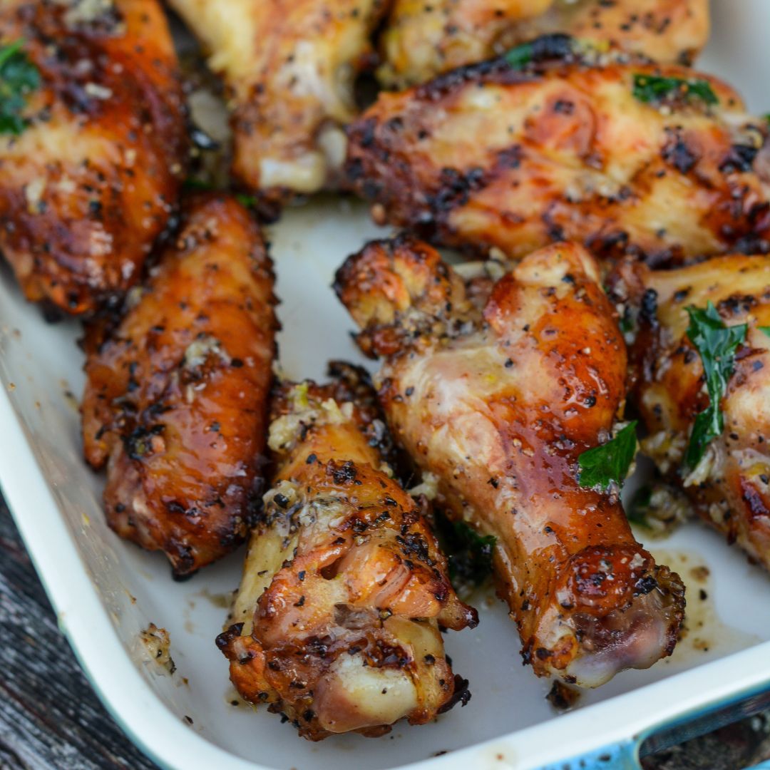 These Smoked Honey Garlic Wings are the perfect mix of sweet, savory, and smoky! Slow-smoked and coated in garlic butter or delicious honey garlic glaze, they're ideal for BBQs or game days. 