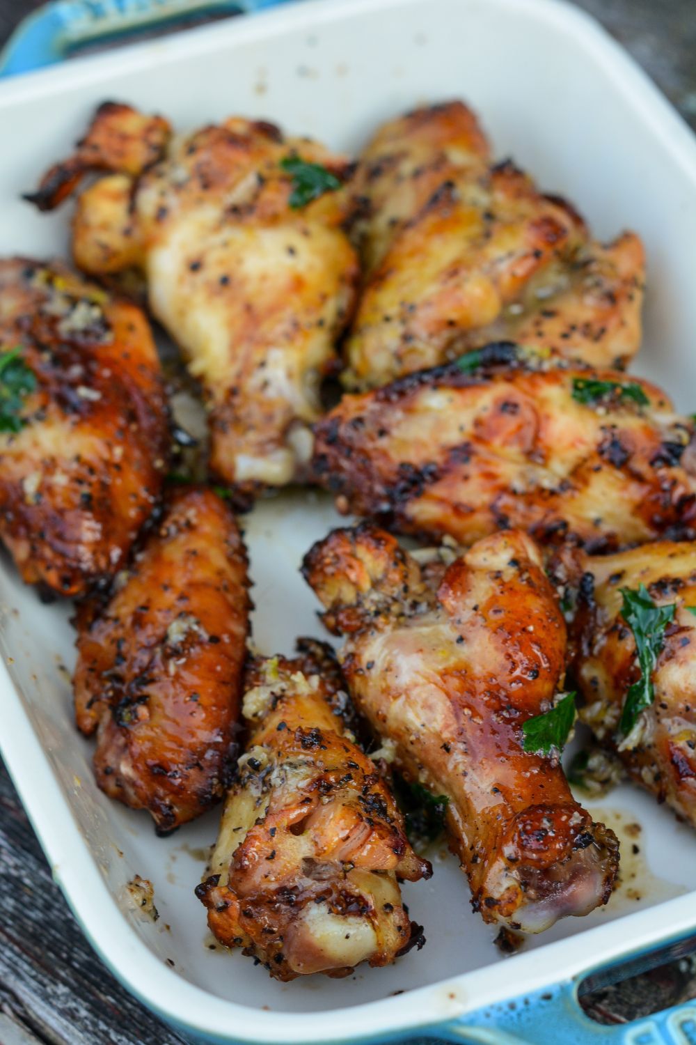 These Smoked Honey Garlic Wings are the perfect mix of sweet, savory, and smoky! Slow-smoked and coated in garlic butter or delicious honey garlic glaze, they're ideal for BBQs or game days. 