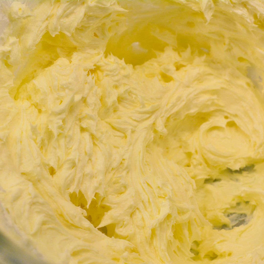 In a medium bowl, beat the softened cream cheese and butter together using a hand or stand mixer until smooth and creamy.