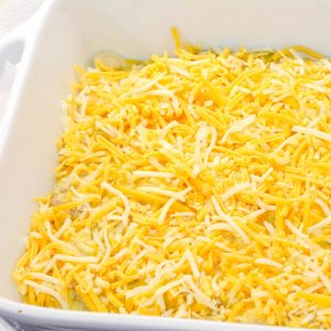 Sprinkle the shredded Colby Jack cheese evenly on top.